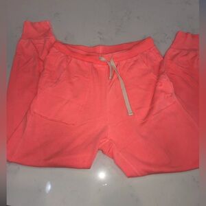 Anthropologie electric, and rose sweat pants joggers